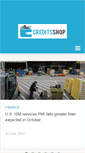 Mobile Screenshot of creditsshop.com